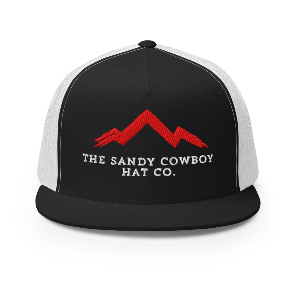 The Original | Red Ridge Series | Flat Trucker - The Sandy Cowboy Hat Co.