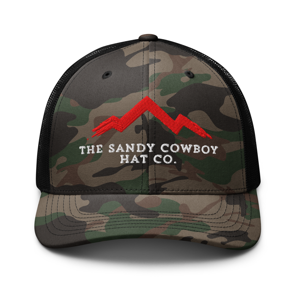 The Hunter | Red Ridge Series | Standard Trucker - The Sandy Cowboy Hat Co.