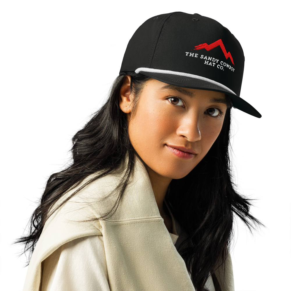 The Range | Red Ridge Series | Rope Golf Cap - The Sandy Cowboy Hat Co.