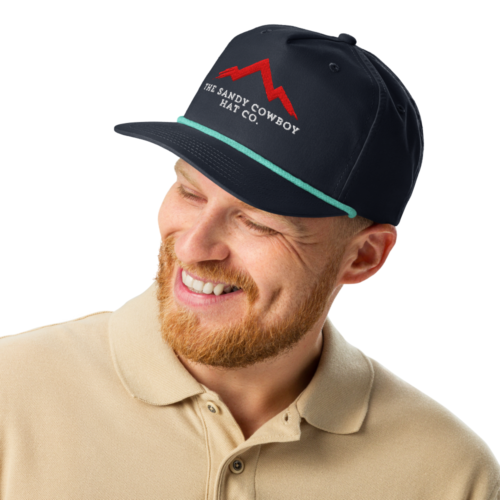 The Range | Red Ridge Series | Rope Golf Cap - The Sandy Cowboy Hat Co.