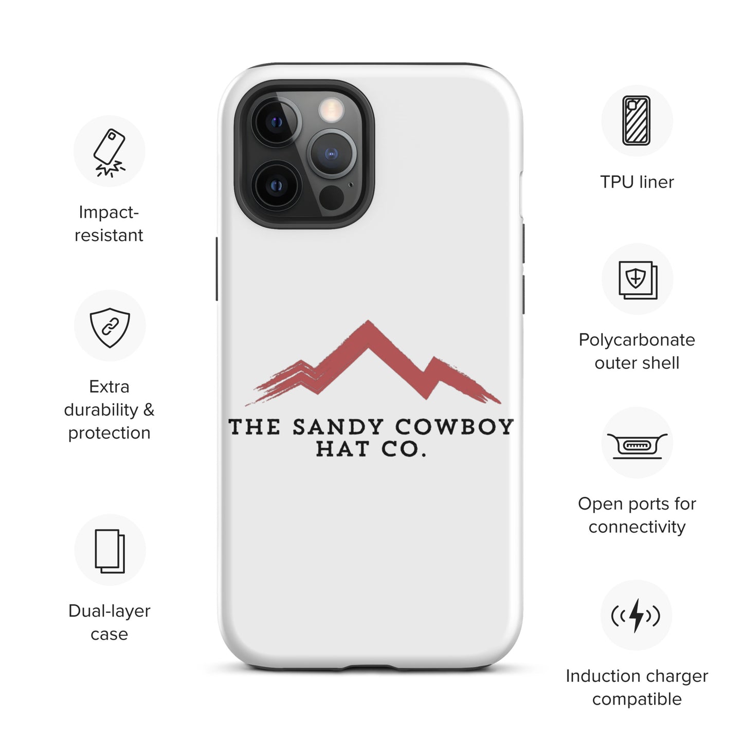 The Canyon | Red Ridge Series | Tough Case for iPhone® - The Sandy Cowboy Hat Co.