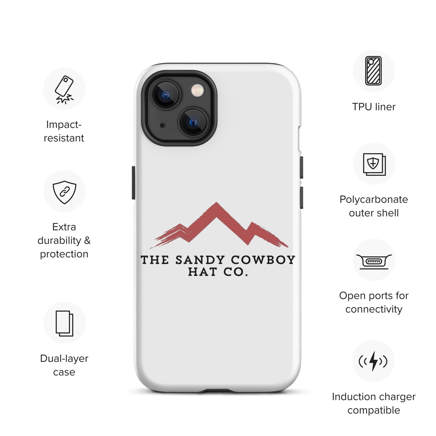 The Canyon | Red Ridge Series | Tough Case for iPhone® - The Sandy Cowboy Hat Co.