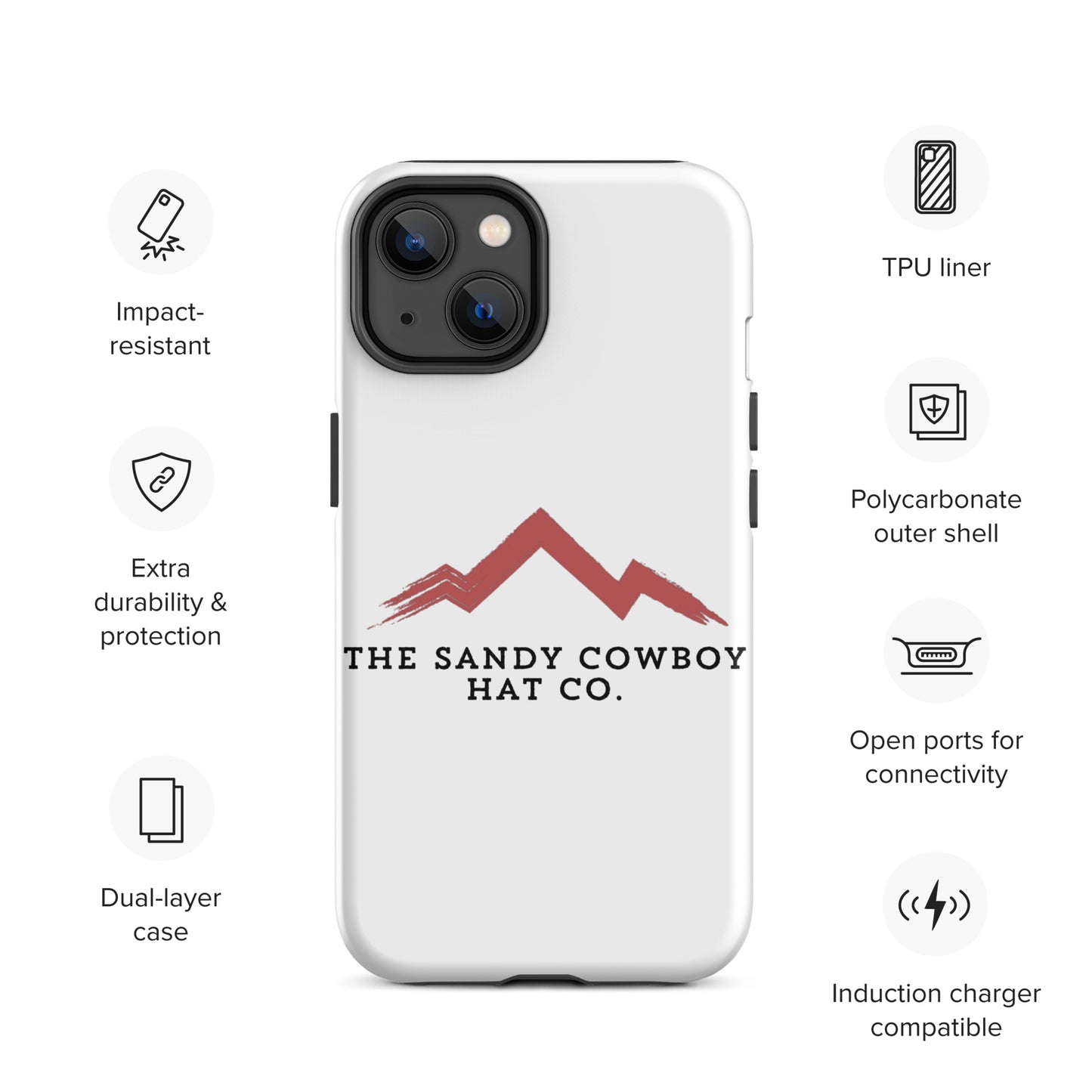 The Canyon | Red Ridge Series | Tough Case for iPhone® - The Sandy Cowboy Hat Co.
