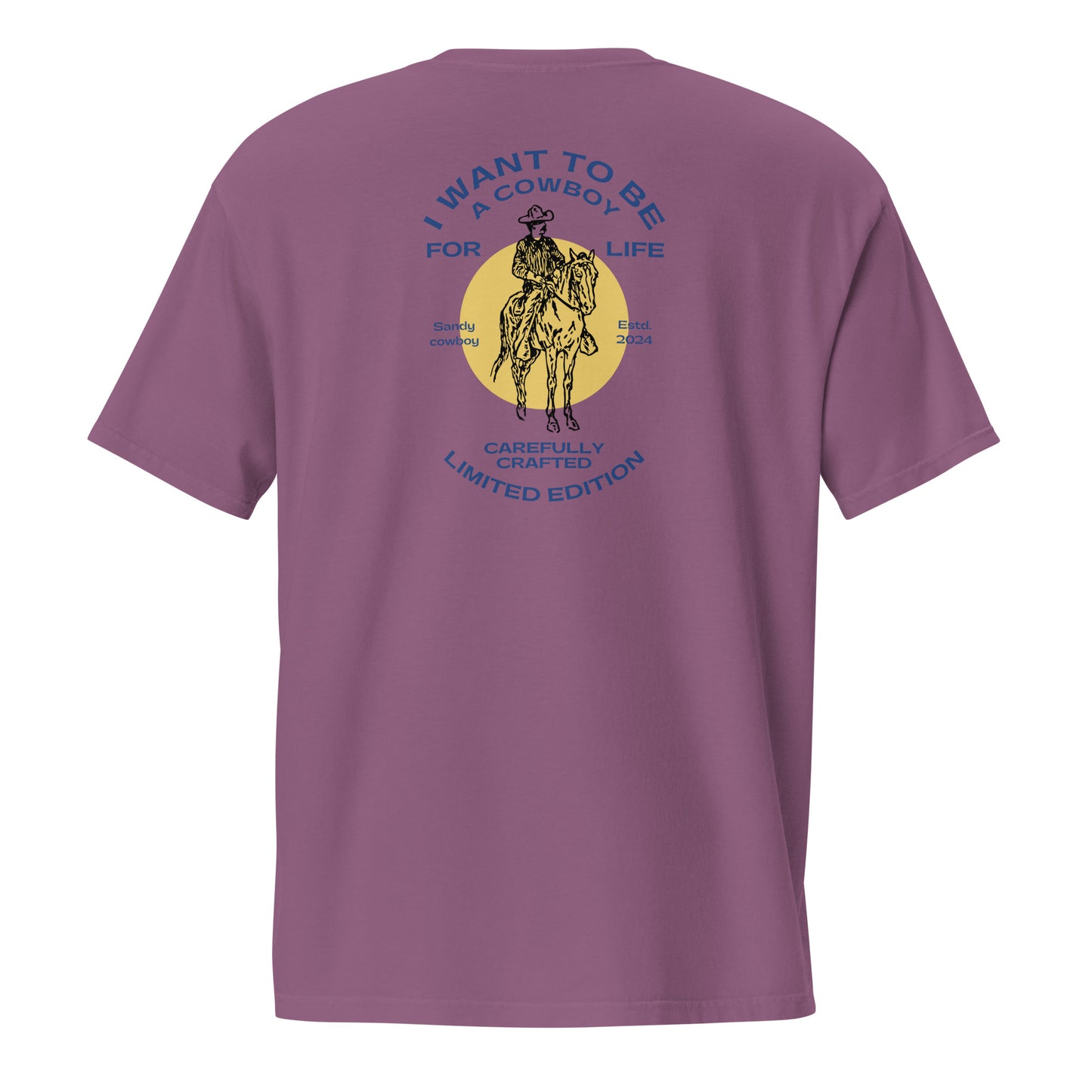 The Cowboy For Life Tee | Red Ridge Series | Pocket T-Shirt - The Sandy Cowboy Hat Co.