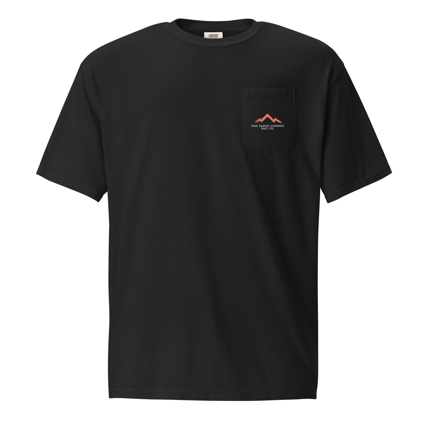 The Designated Drinker Tee | Red Ridge Series | Pocket T-Shirt - The Sandy Cowboy Hat Co.