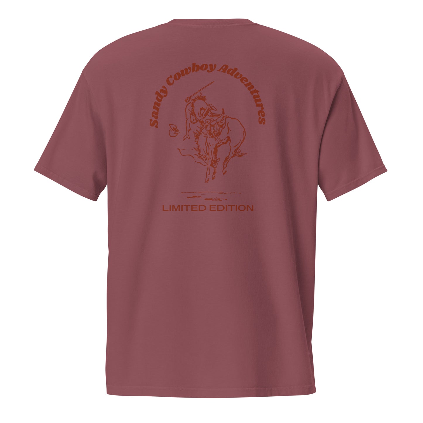 The Wild Bronco Tee | Red Ridge Series | Pocket T-Shirt - The Sandy Cowboy Hat Co.