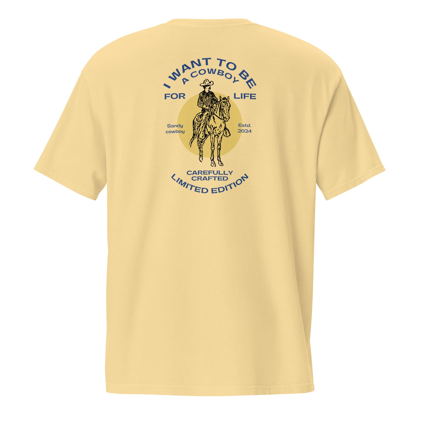 The Cowboy For Life Tee | Red Ridge Series | Pocket T-Shirt - The Sandy Cowboy Hat Co.