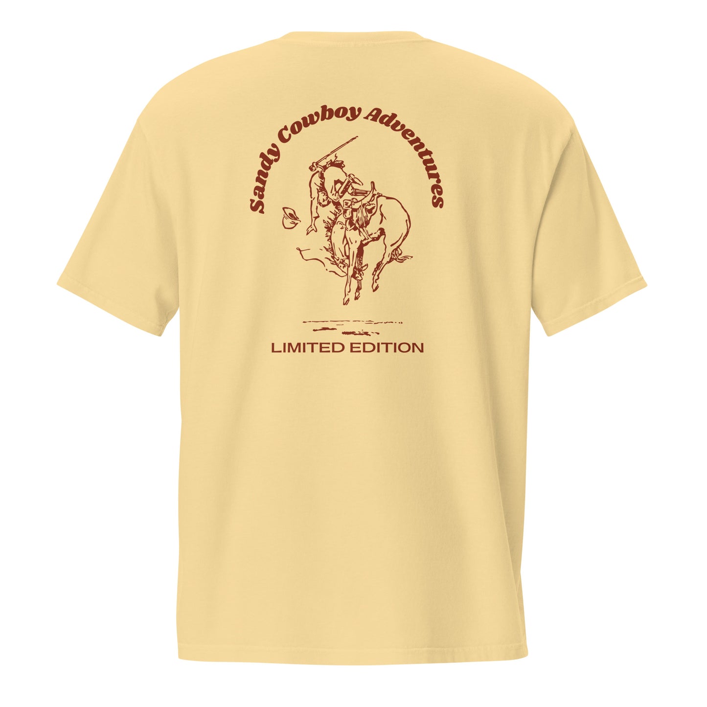 The Wild Bronco Tee | Red Ridge Series | Pocket T-Shirt - The Sandy Cowboy Hat Co.