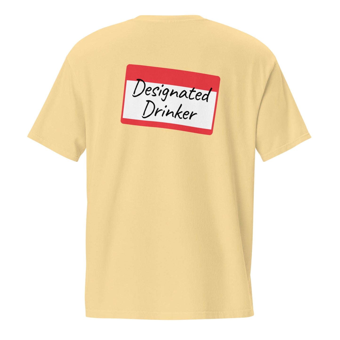 The Designated Drinker Tee | Red Ridge Series | Pocket T-Shirt - The Sandy Cowboy Hat Co.