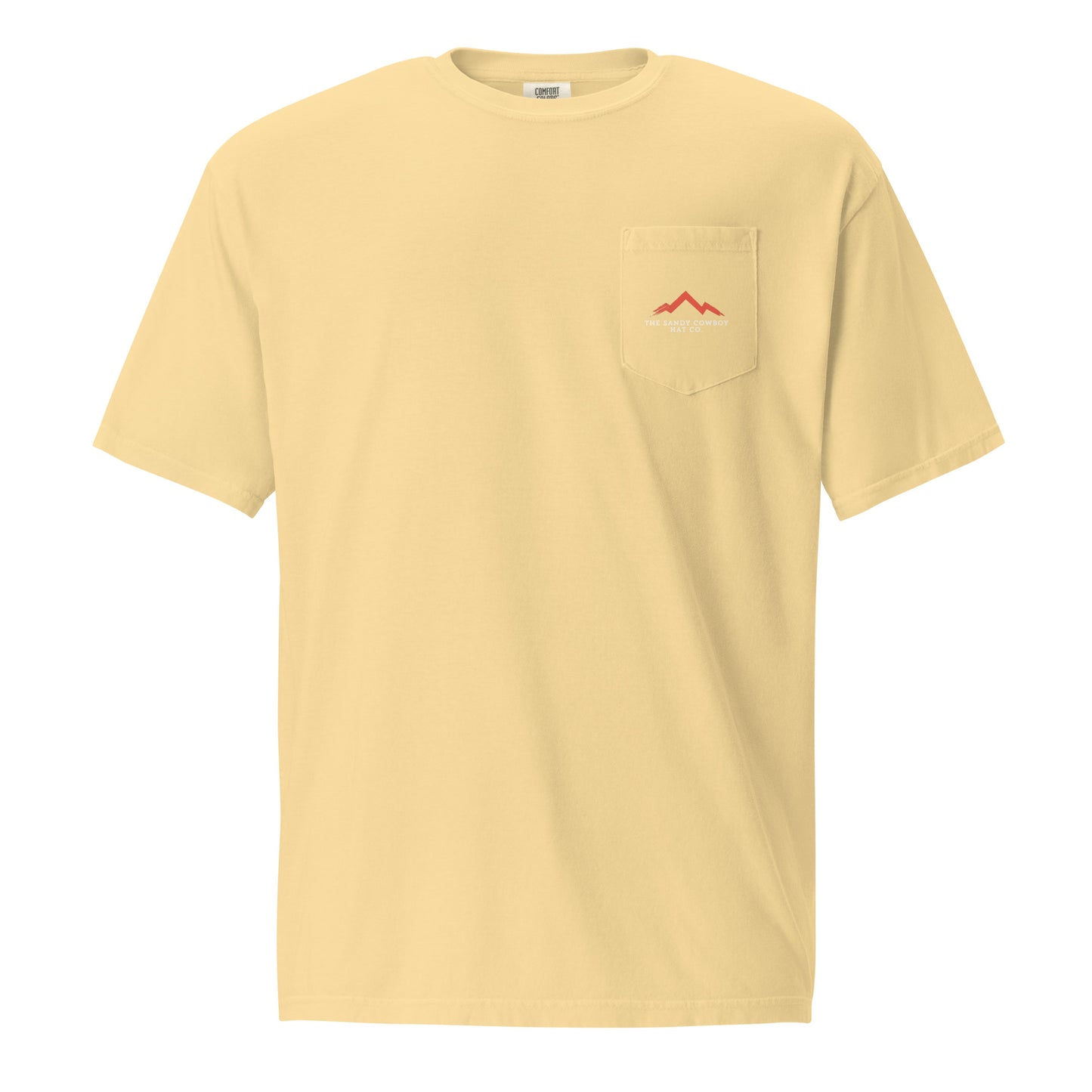 The Designated Drinker Tee | Red Ridge Series | Pocket T-Shirt - The Sandy Cowboy Hat Co.