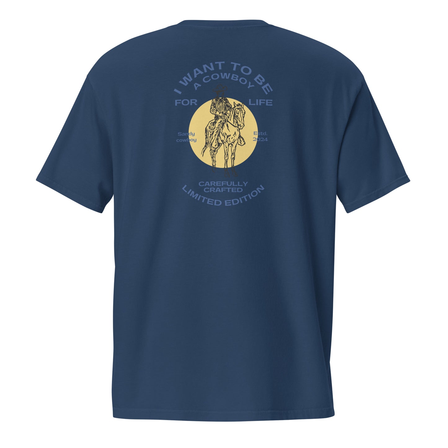 The Cowboy For Life Tee | Red Ridge Series | Pocket T-Shirt - The Sandy Cowboy Hat Co.