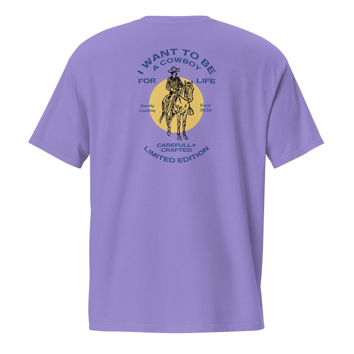 The Cowboy For Life Tee | Red Ridge Series | Pocket T-Shirt - The Sandy Cowboy Hat Co.