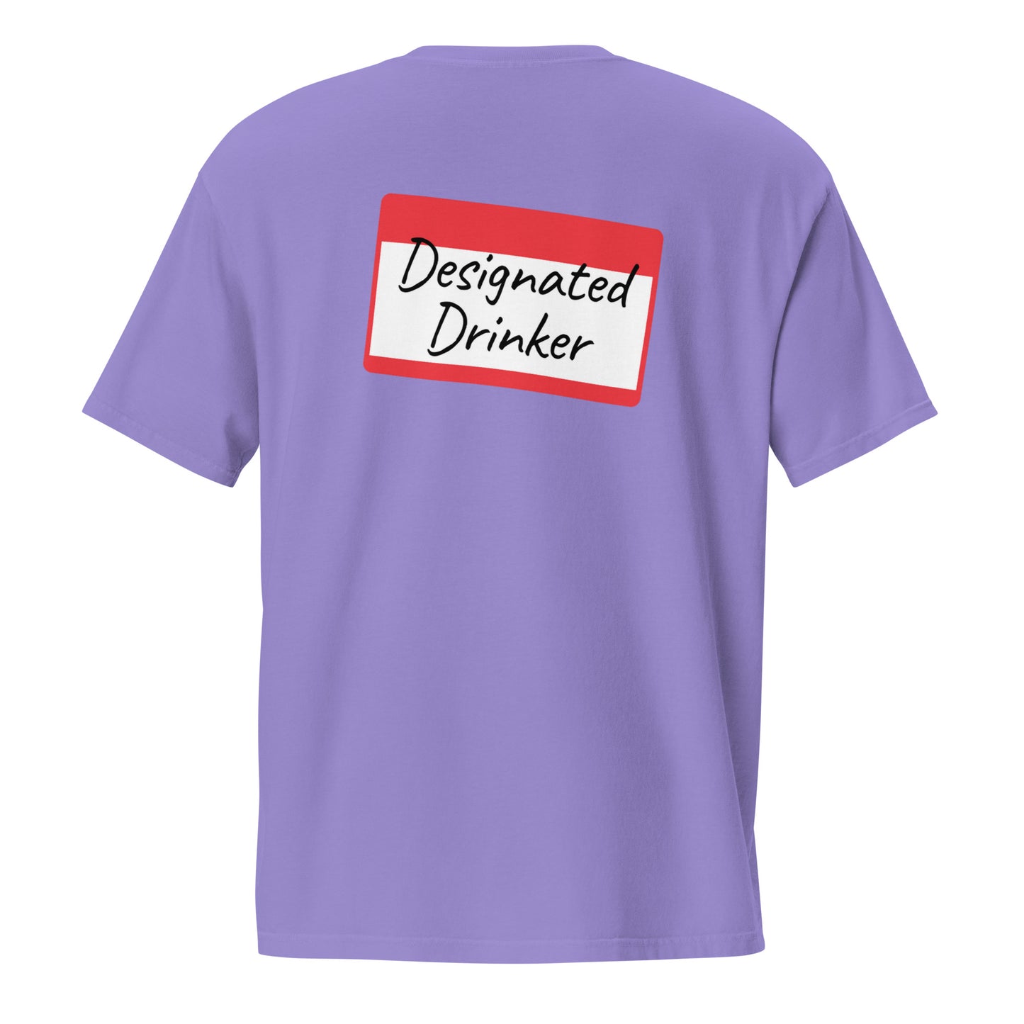 The Designated Drinker Tee | Red Ridge Series | Pocket T-Shirt - The Sandy Cowboy Hat Co.