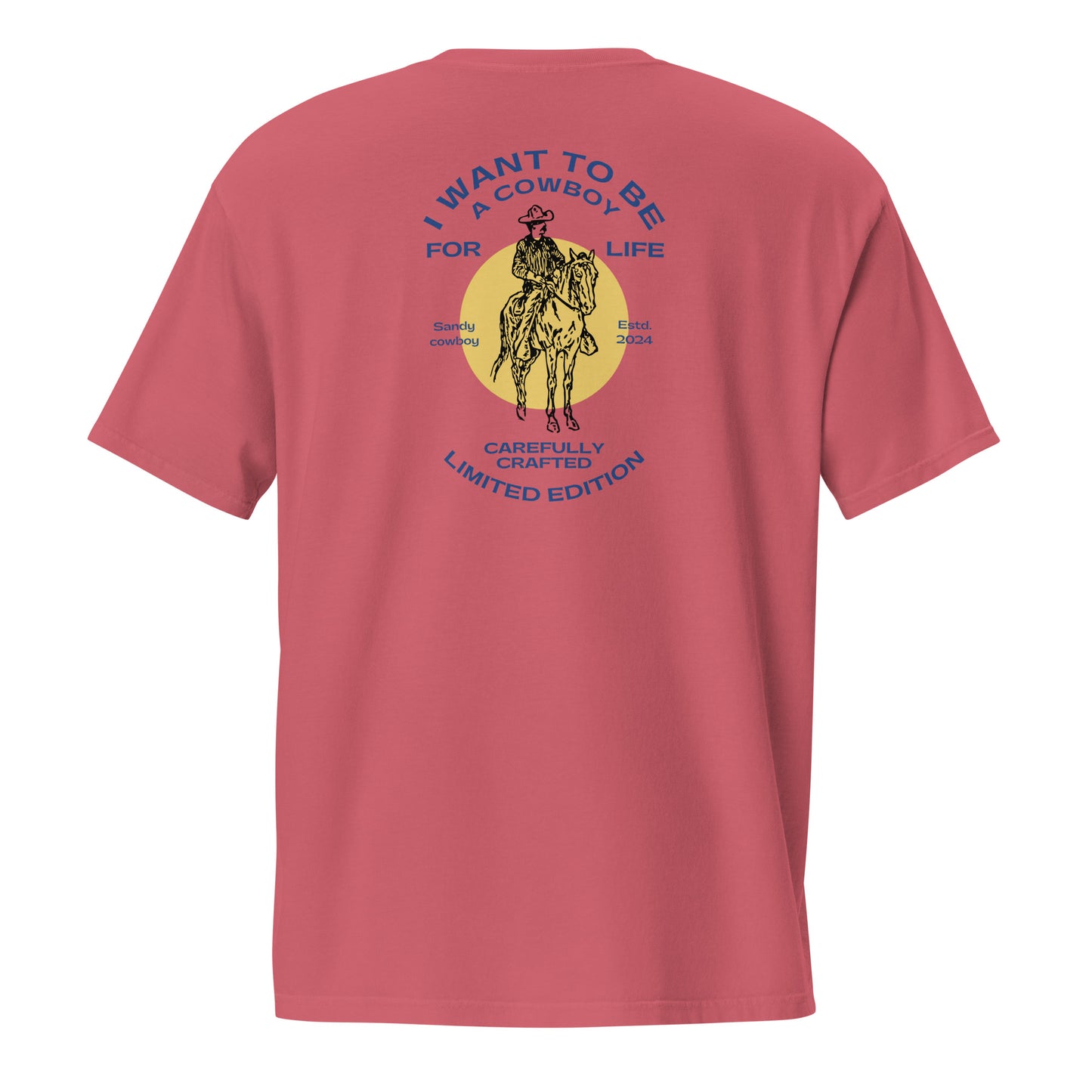 The Cowboy For Life Tee | Red Ridge Series | Pocket T-Shirt - The Sandy Cowboy Hat Co.