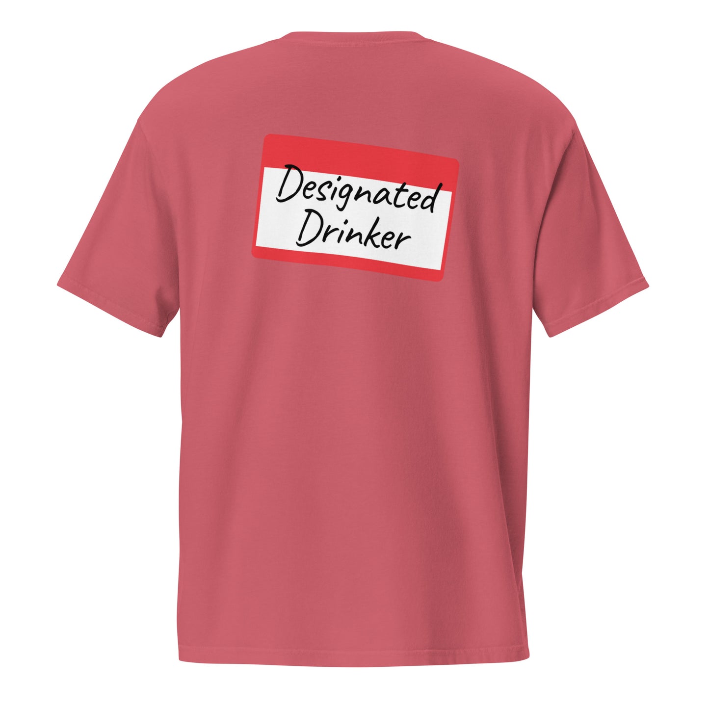 The Designated Drinker Tee | Red Ridge Series | Pocket T-Shirt - The Sandy Cowboy Hat Co.