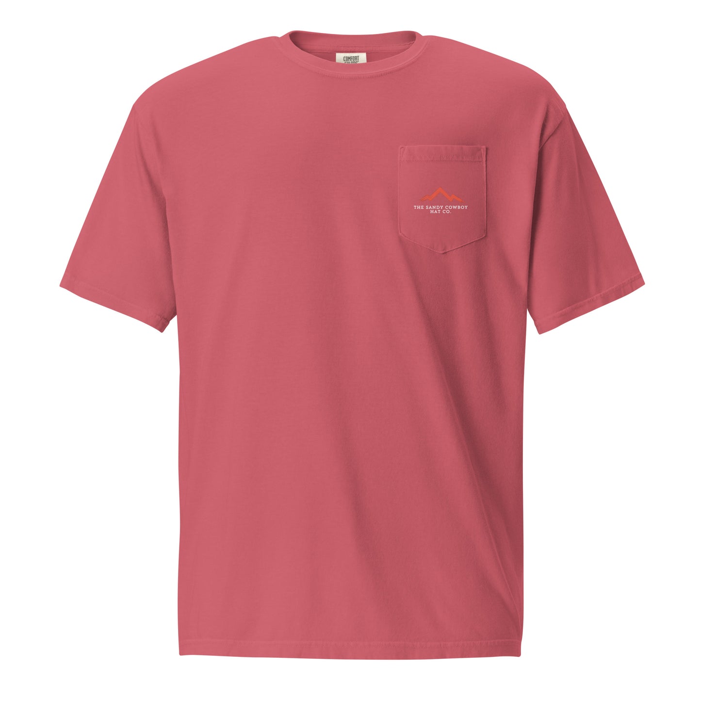 The Designated Drinker Tee | Red Ridge Series | Pocket T-Shirt - The Sandy Cowboy Hat Co.