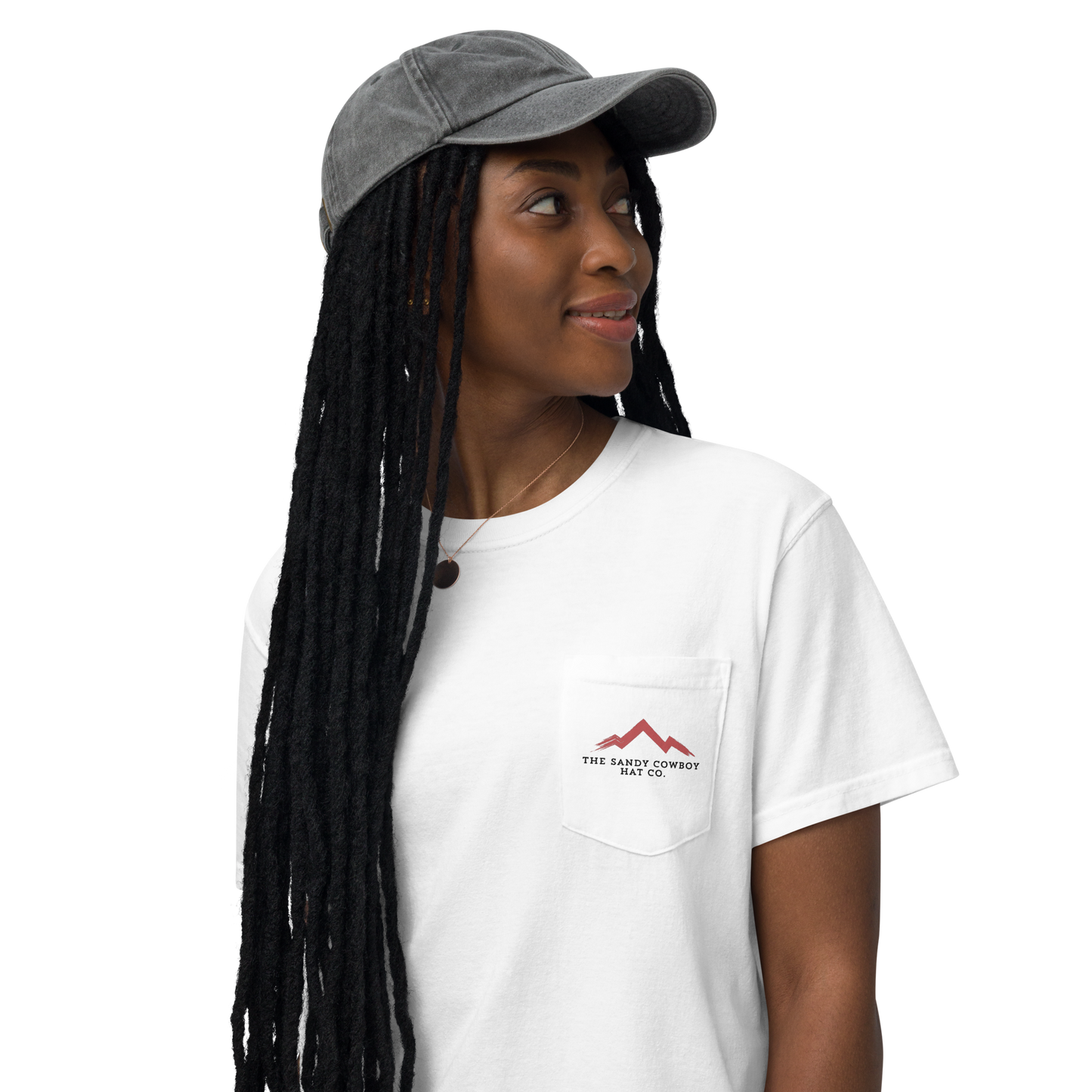 The Frontier Pocket Tee | Red Ridge Series | Pocket T-Shirt - The Sandy Cowboy Hat Co.