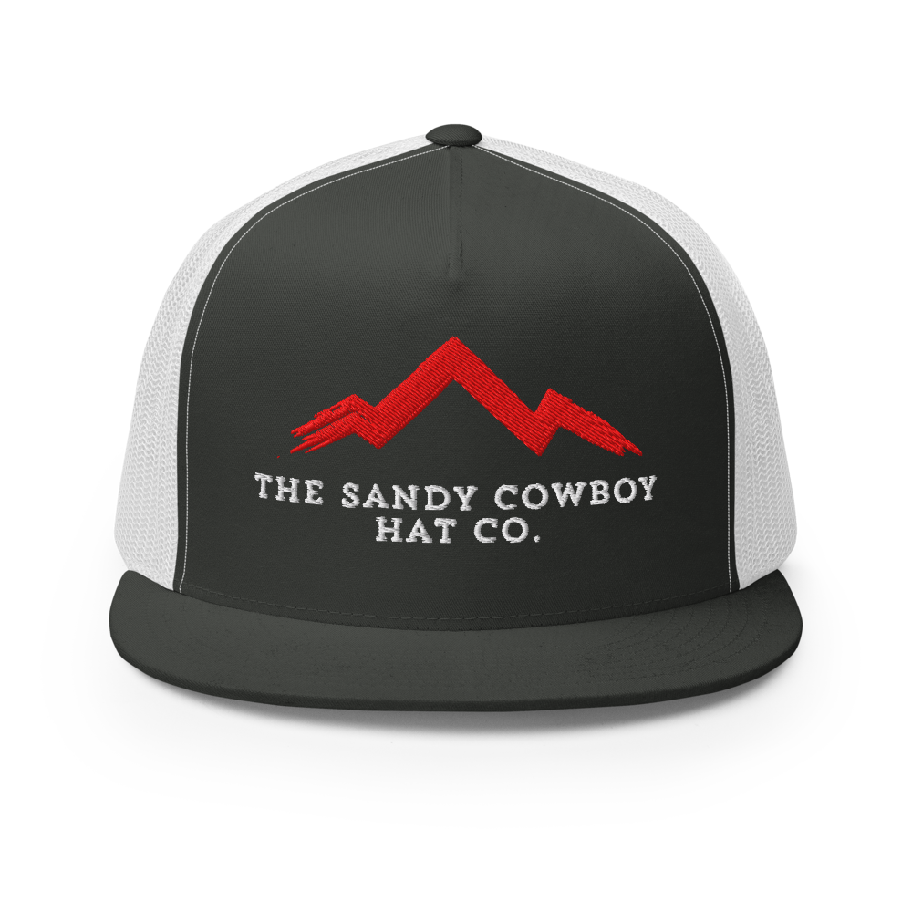 The Original | Red Ridge Series | Flat Trucker - The Sandy Cowboy Hat Co.
