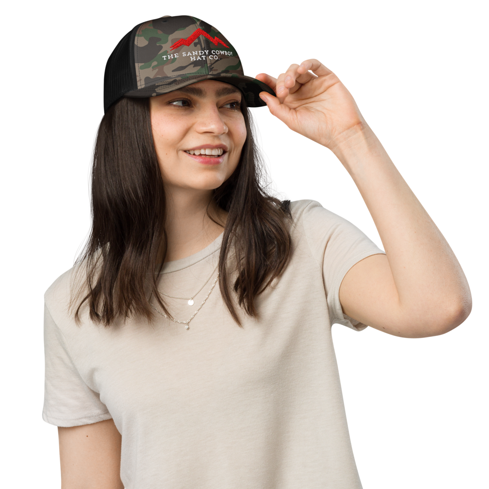 The Hunter | Red Ridge Series | Standard Trucker - The Sandy Cowboy Hat Co.