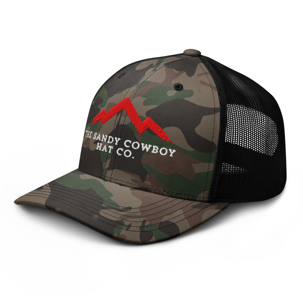 The Hunter | Red Ridge Series | Standard Trucker - The Sandy Cowboy Hat Co.