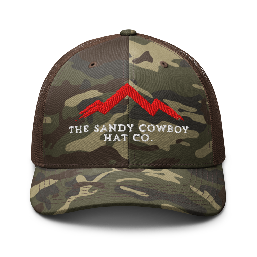 The Hunter | Red Ridge Series | Standard Trucker - The Sandy Cowboy Hat Co.