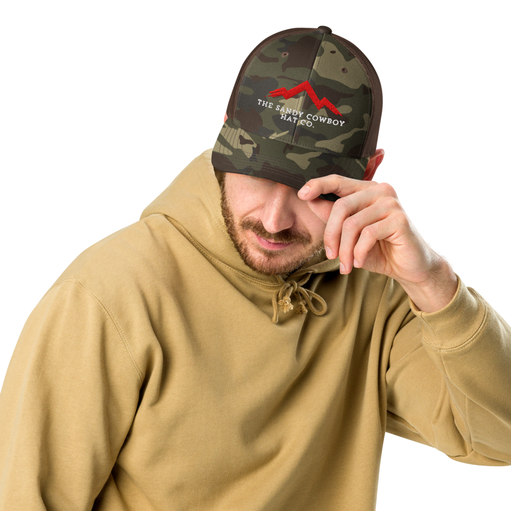 The Hunter | Red Ridge Series | Standard Trucker - The Sandy Cowboy Hat Co.