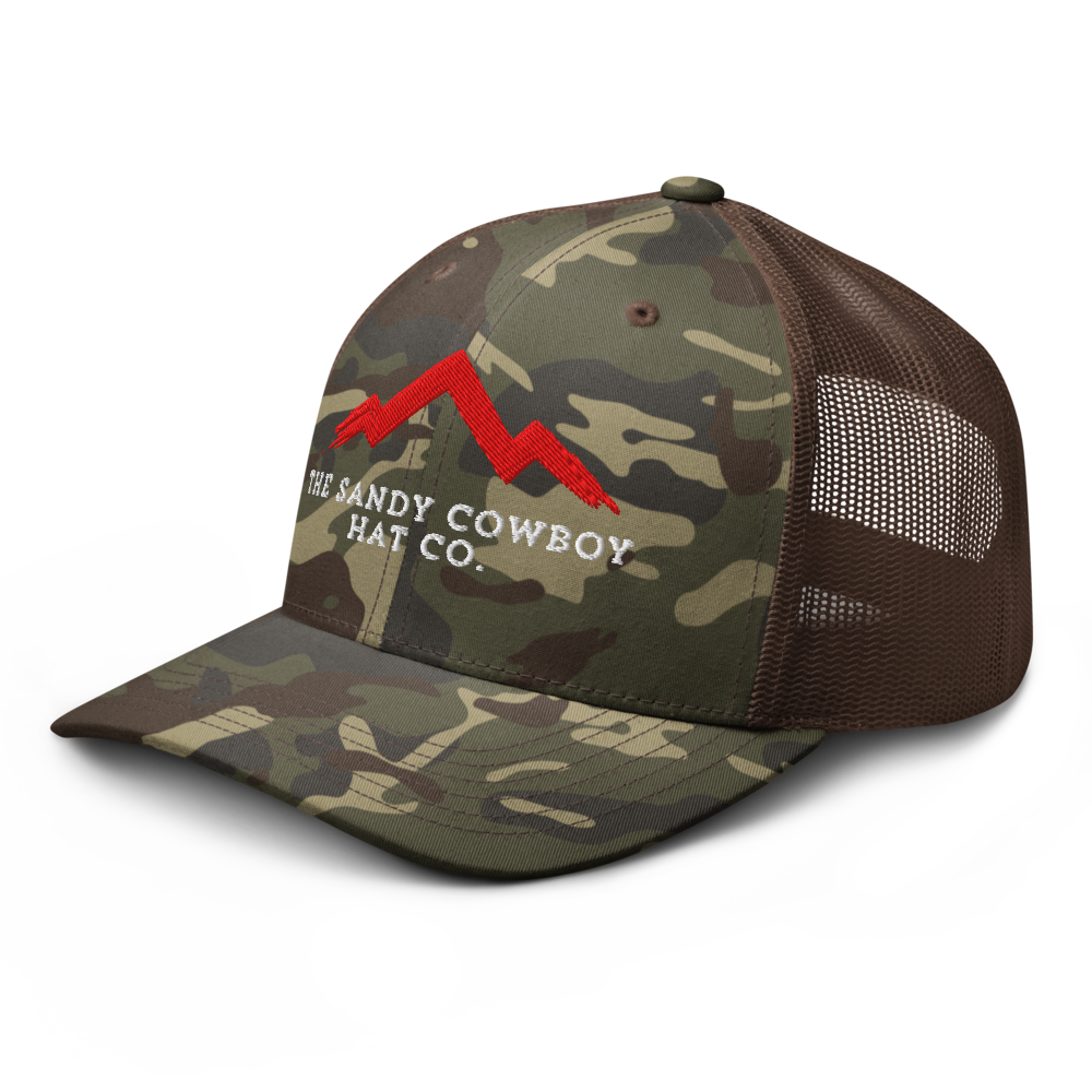 The Hunter | Red Ridge Series | Standard Trucker - The Sandy Cowboy Hat Co.