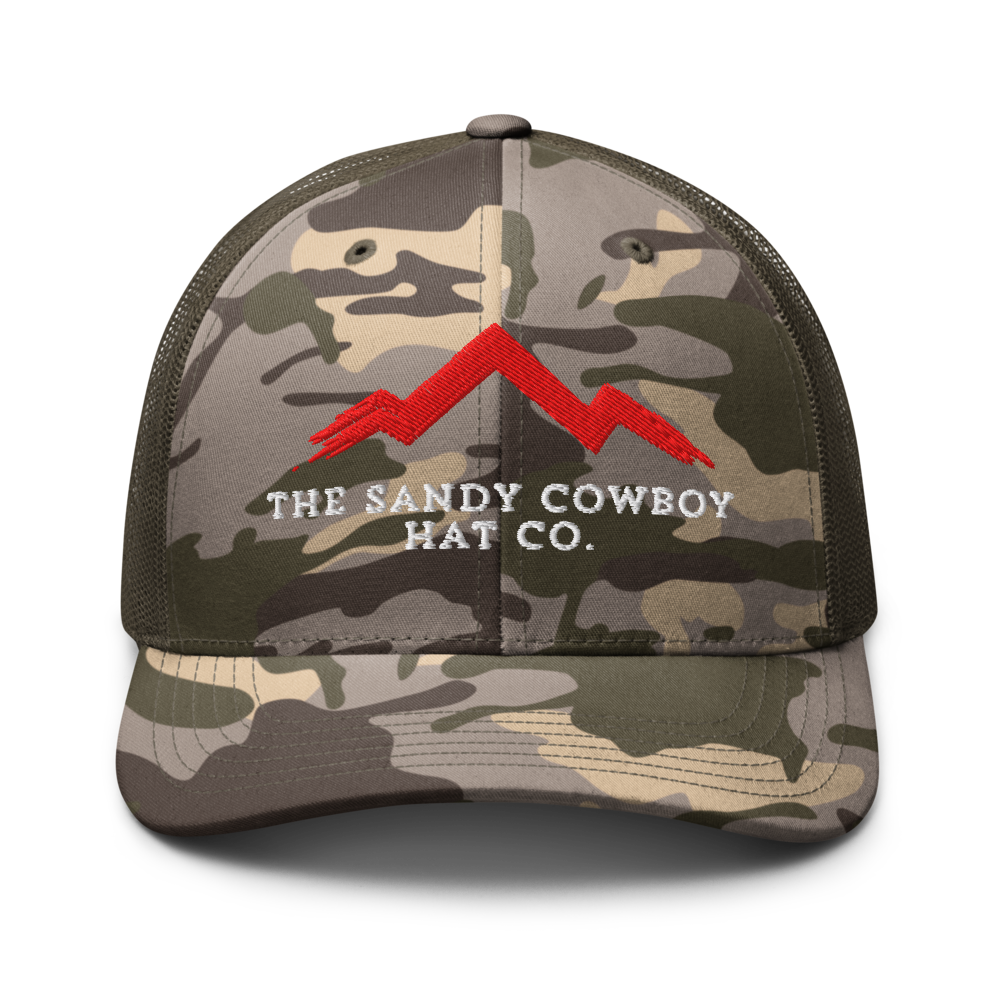 The Hunter | Red Ridge Series | Standard Trucker - The Sandy Cowboy Hat Co.