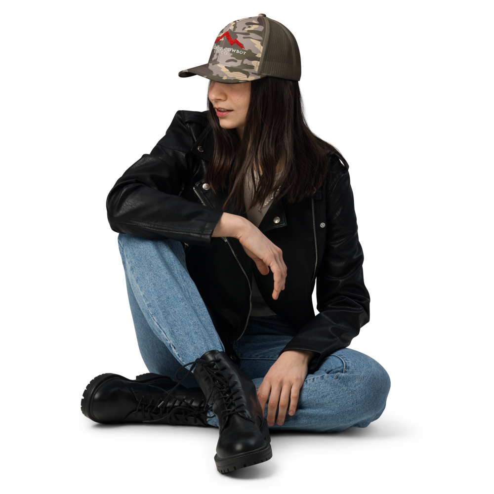 The Hunter | Red Ridge Series | Standard Trucker - The Sandy Cowboy Hat Co.