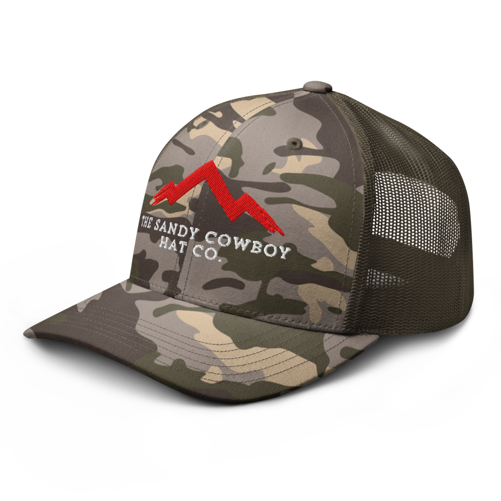 The Hunter | Red Ridge Series | Standard Trucker - The Sandy Cowboy Hat Co.