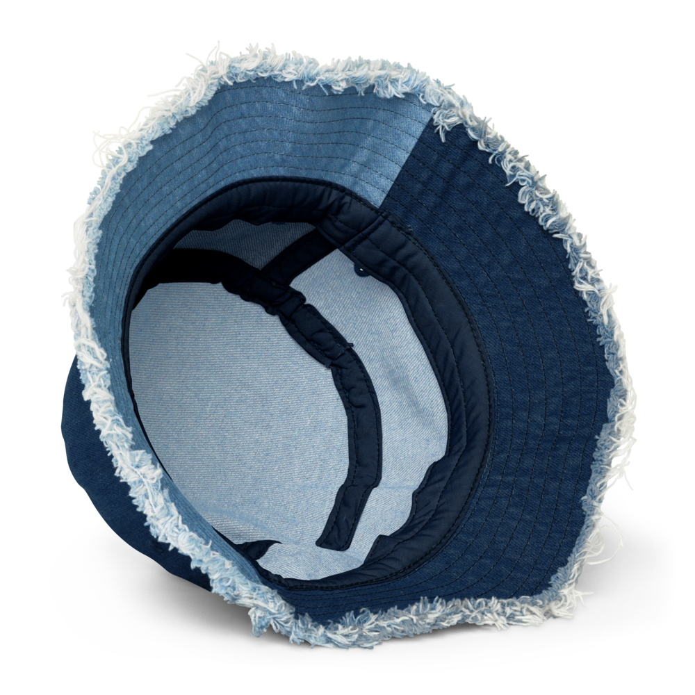 The Outlander | Red Ridge Series | Denim Bucket Hat - The Sandy Cowboy Hat Co.