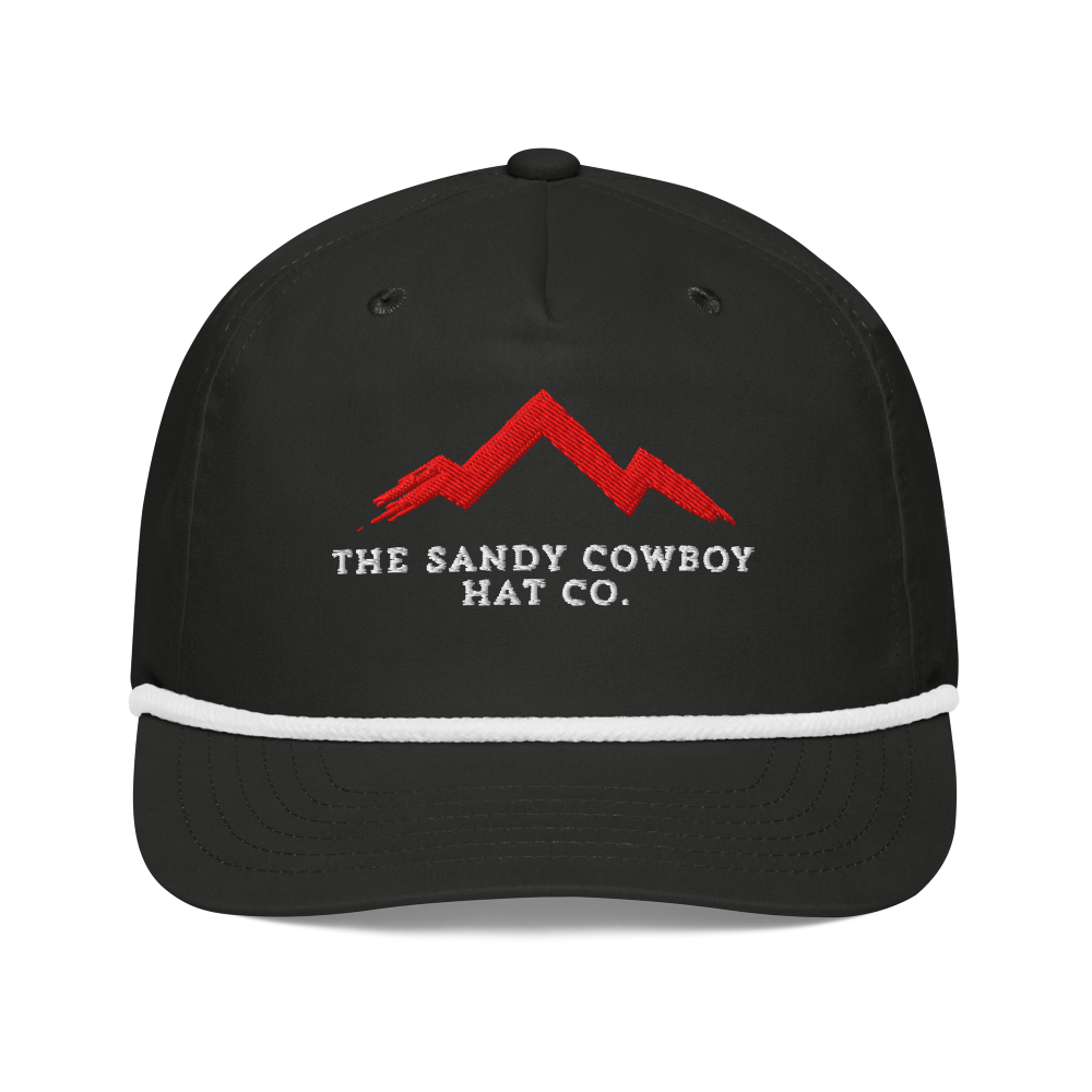 The Range | Red Ridge Series | Rope Golf Cap - The Sandy Cowboy Hat Co.