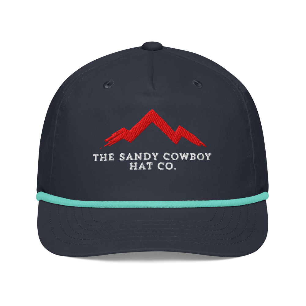 The Range | Red Ridge Series | Rope Golf Cap - The Sandy Cowboy Hat Co.