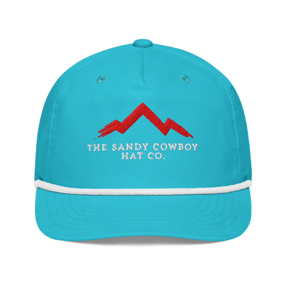 The Range | Red Ridge Series | Rope Golf Cap - The Sandy Cowboy Hat Co.