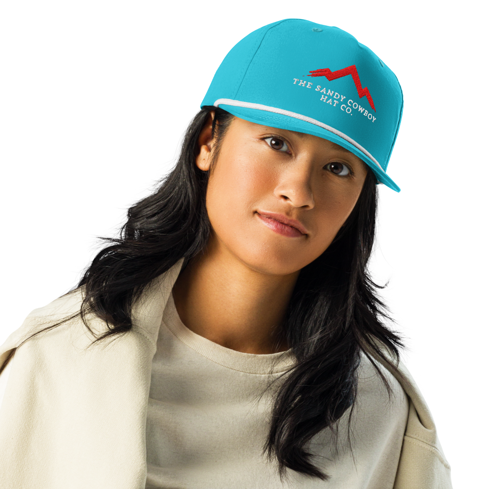 The Range | Red Ridge Series | Rope Golf Cap - The Sandy Cowboy Hat Co.