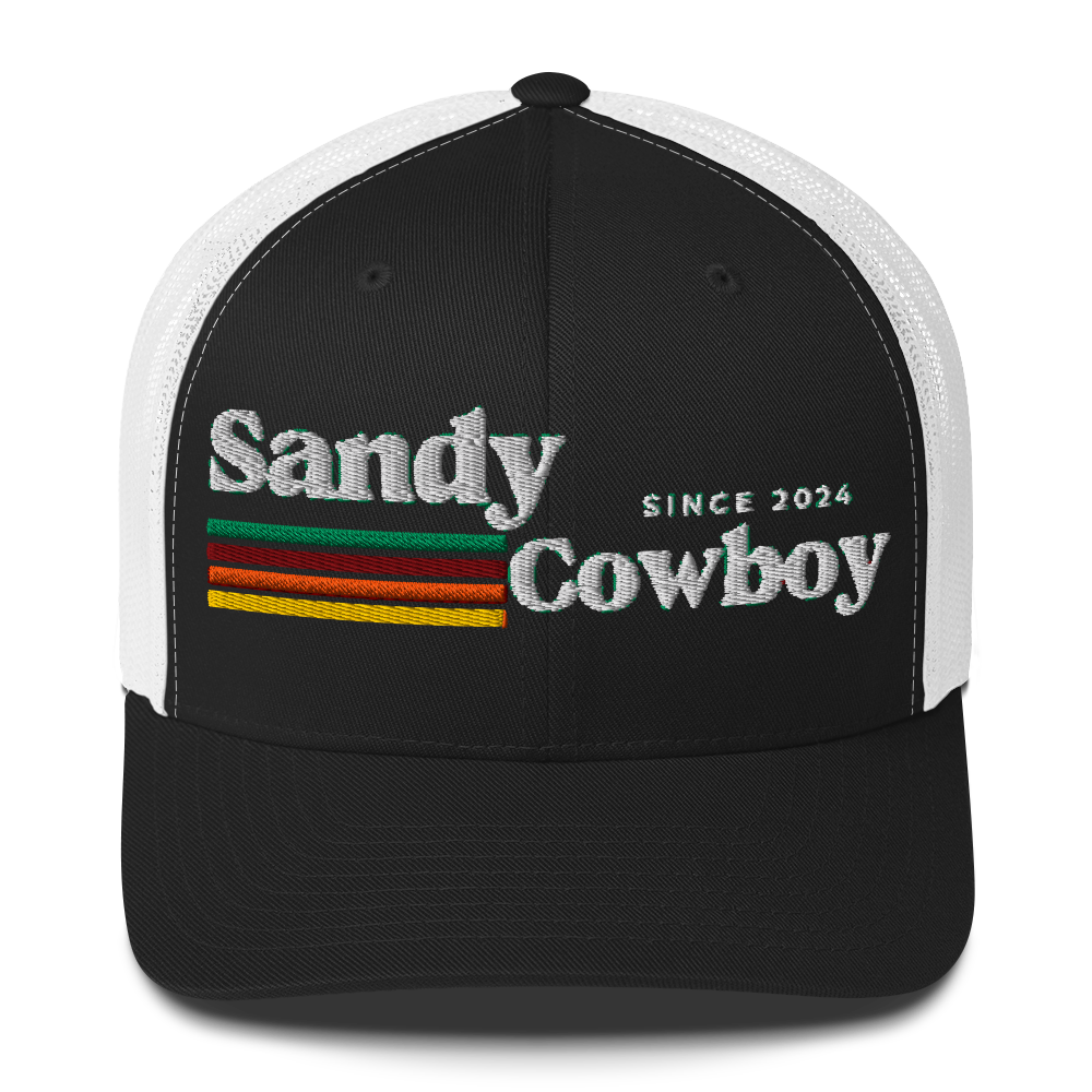 The Relaxed | Retro Rodeo Series | Standard Trucker - The Sandy Cowboy Hat Co.