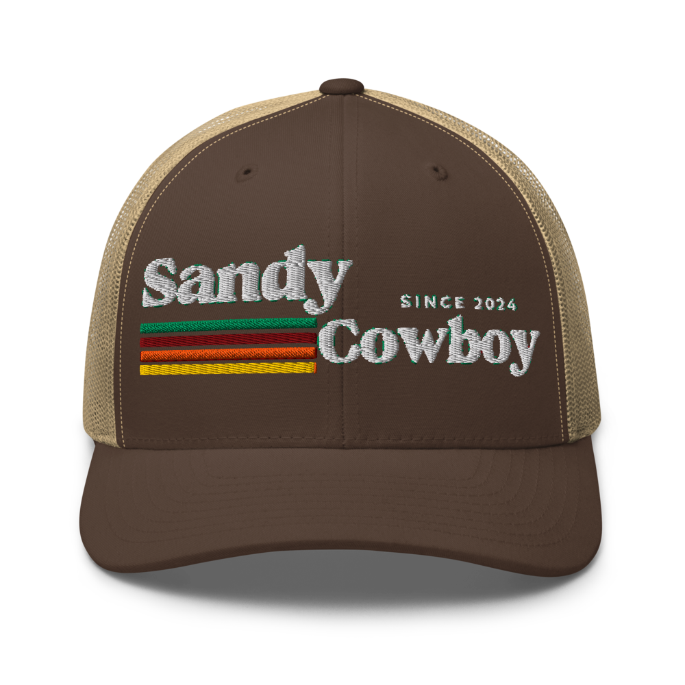 The Relaxed | Retro Rodeo Series | Standard Trucker - The Sandy Cowboy Hat Co.