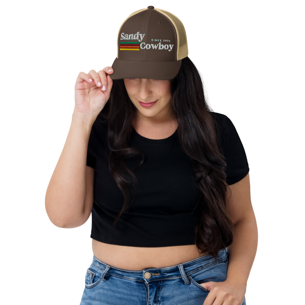The Relaxed | Retro Rodeo Series | Standard Trucker - The Sandy Cowboy Hat Co.