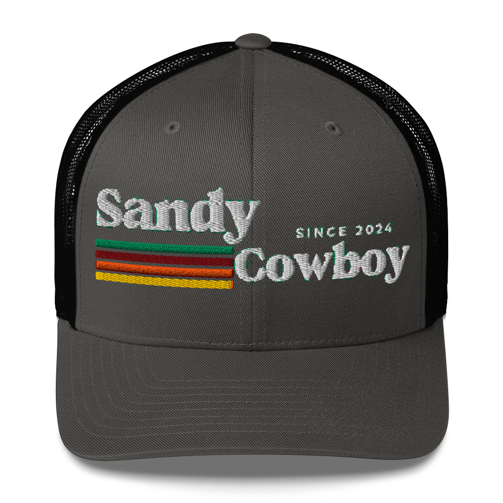 The Relaxed | Retro Rodeo Series | Standard Trucker - The Sandy Cowboy Hat Co.