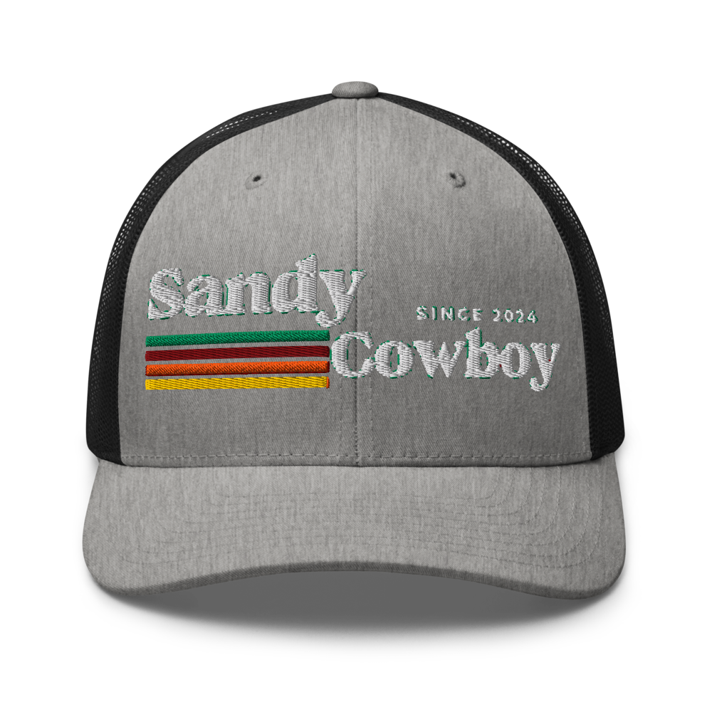 The Relaxed | Retro Rodeo Series | Standard Trucker - The Sandy Cowboy Hat Co.