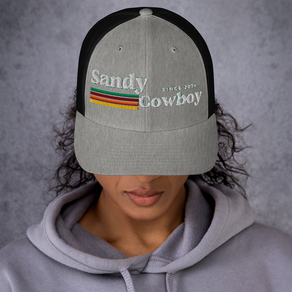 The Relaxed | Retro Rodeo Series | Standard Trucker - The Sandy Cowboy Hat Co.