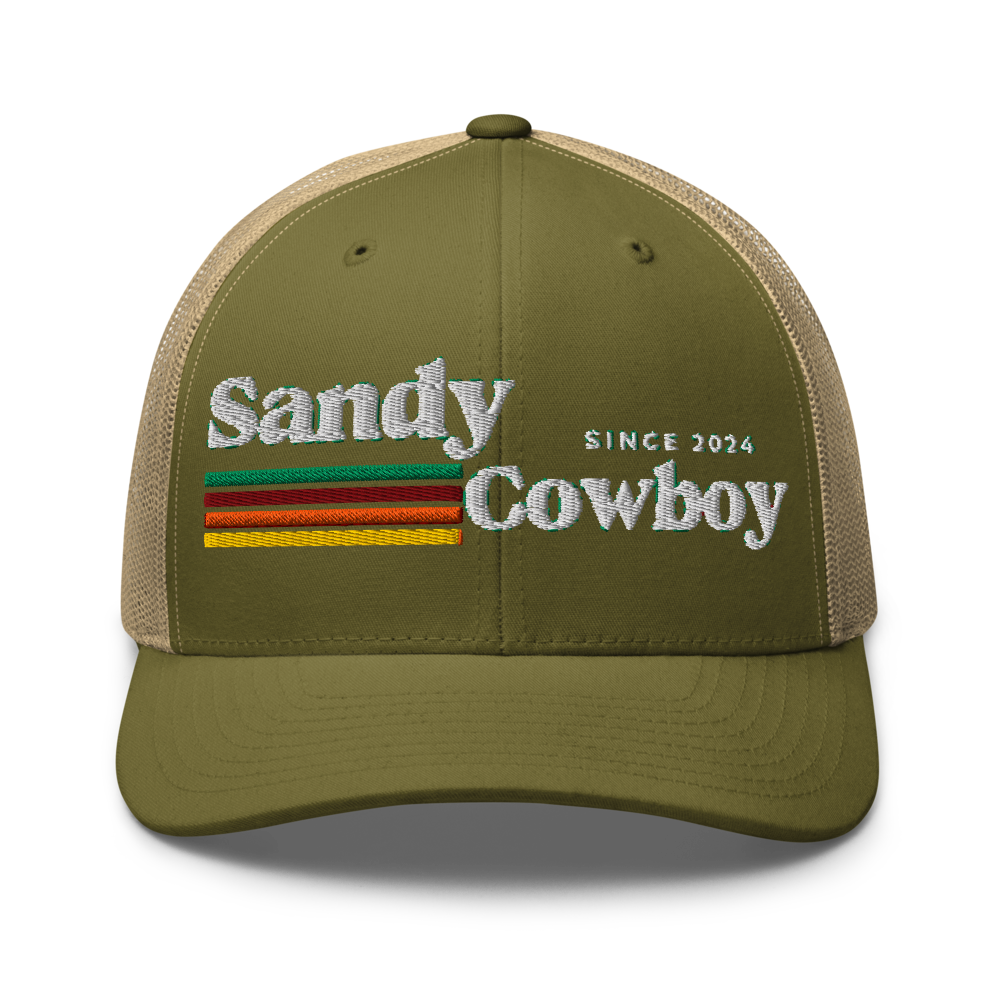 The Relaxed | Retro Rodeo Series | Standard Trucker - The Sandy Cowboy Hat Co.