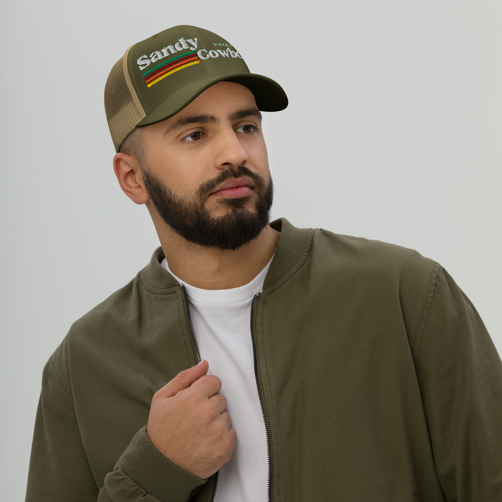 The Relaxed | Retro Rodeo Series | Standard Trucker - The Sandy Cowboy Hat Co.