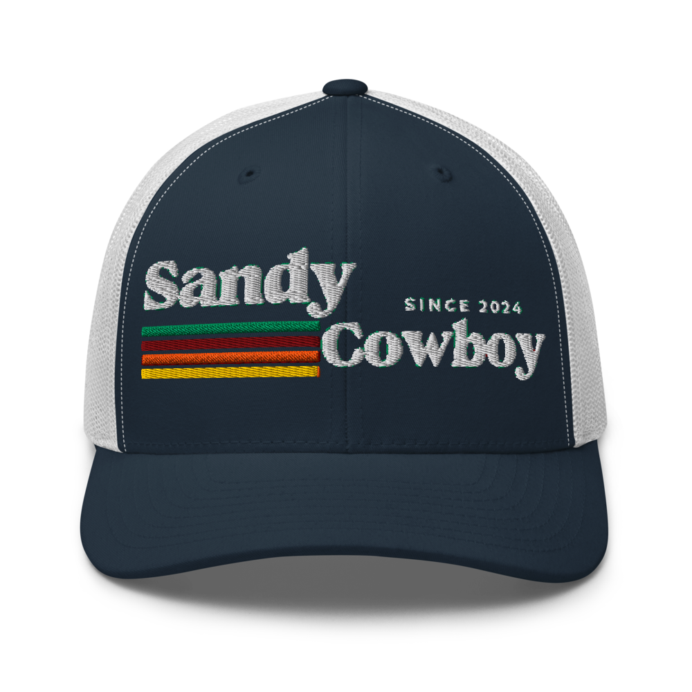 The Relaxed | Retro Rodeo Series | Standard Trucker - The Sandy Cowboy Hat Co.