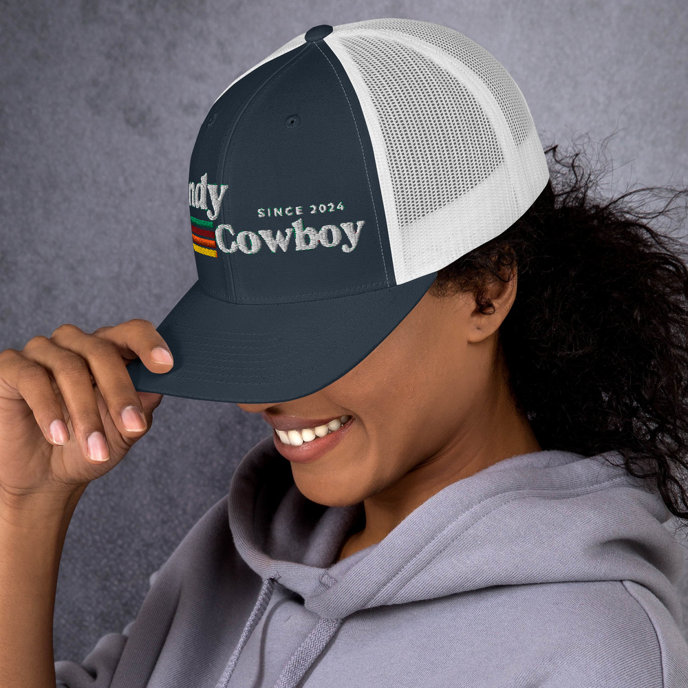The Relaxed | Retro Rodeo Series | Standard Trucker - The Sandy Cowboy Hat Co.
