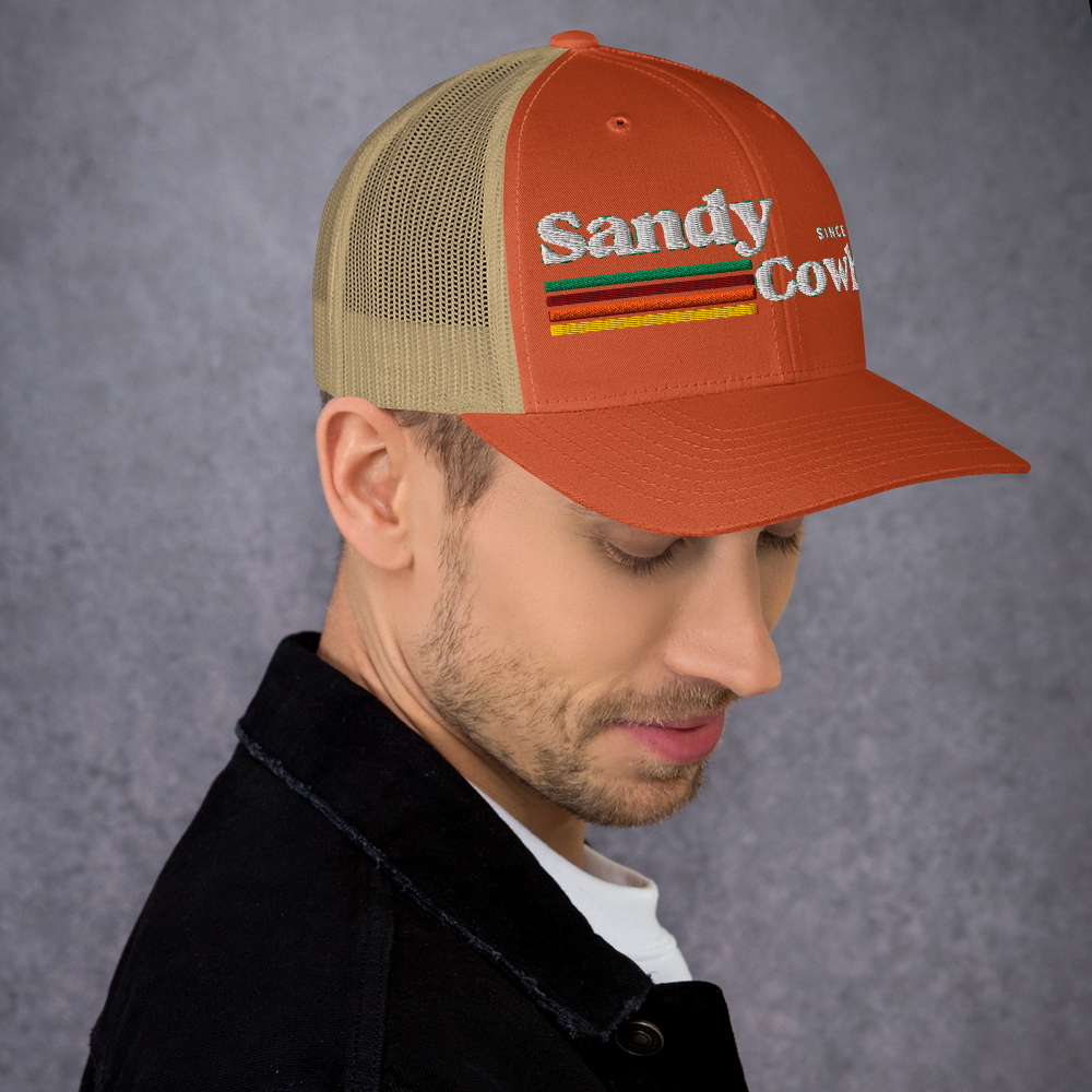 The Relaxed | Retro Rodeo Series | Standard Trucker - The Sandy Cowboy Hat Co.