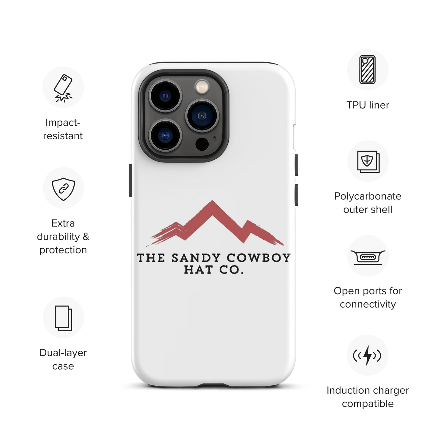The Canyon | Red Ridge Series | Tough Case for iPhone® - The Sandy Cowboy Hat Co.