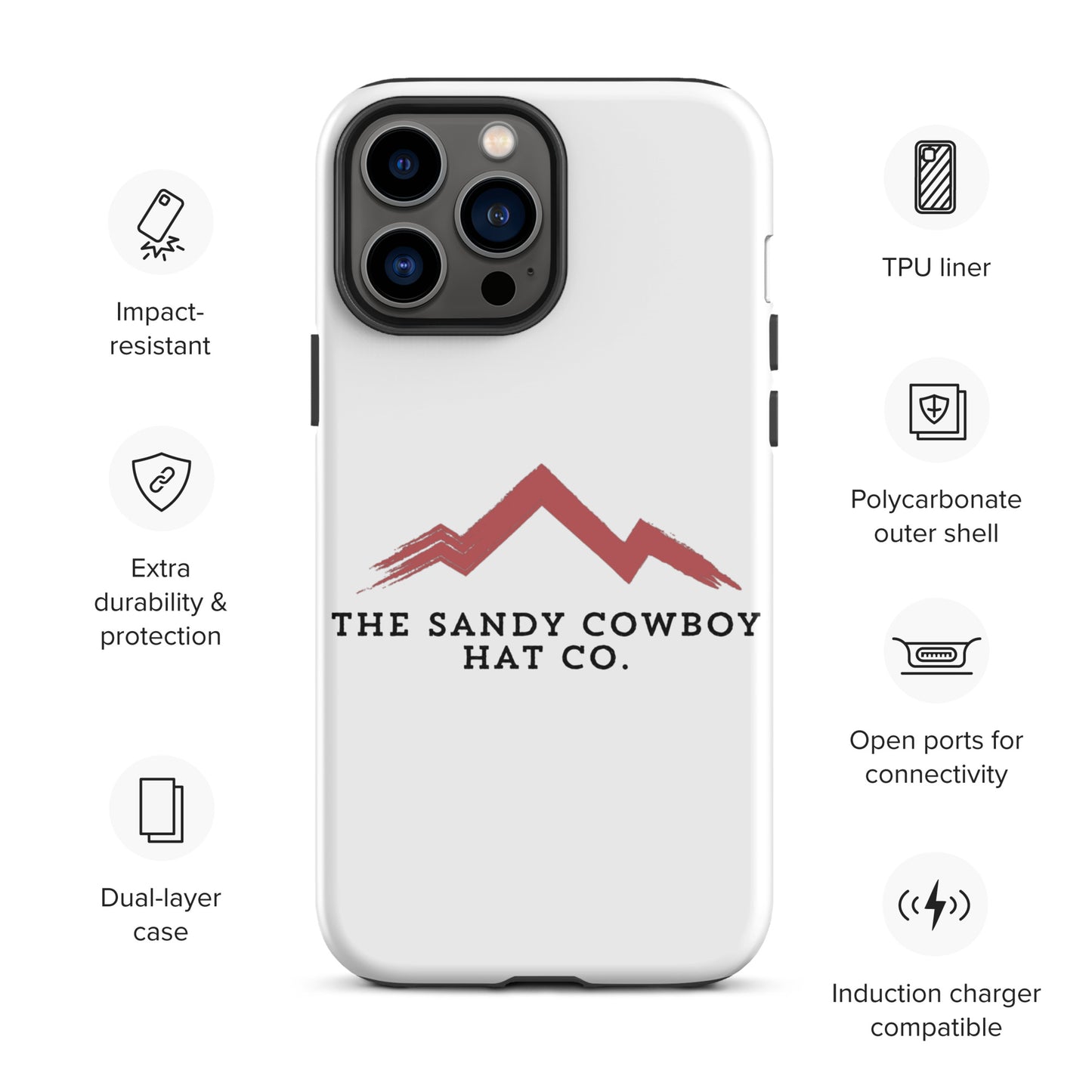 The Canyon | Red Ridge Series | Tough Case for iPhone® - The Sandy Cowboy Hat Co.