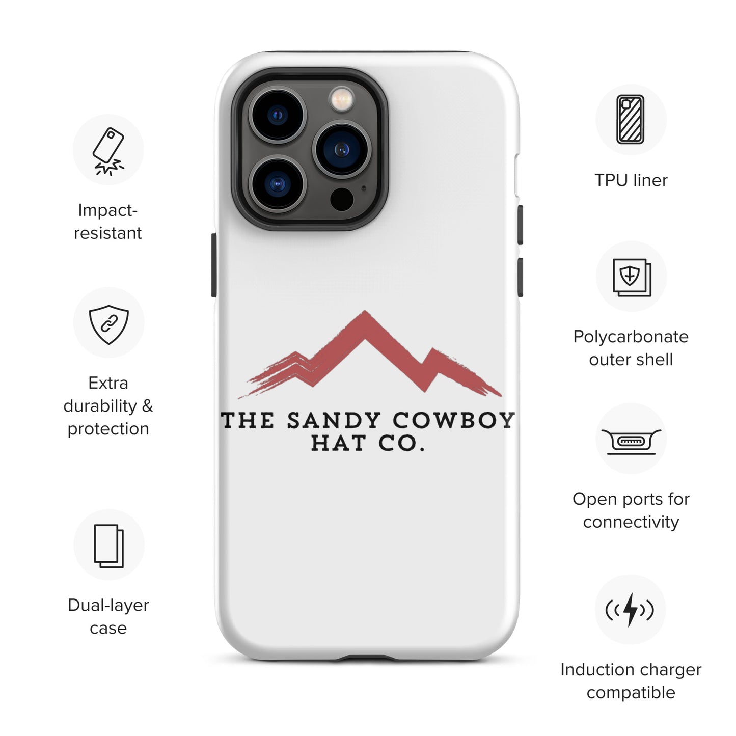The Canyon | Red Ridge Series | Tough Case for iPhone® - The Sandy Cowboy Hat Co.