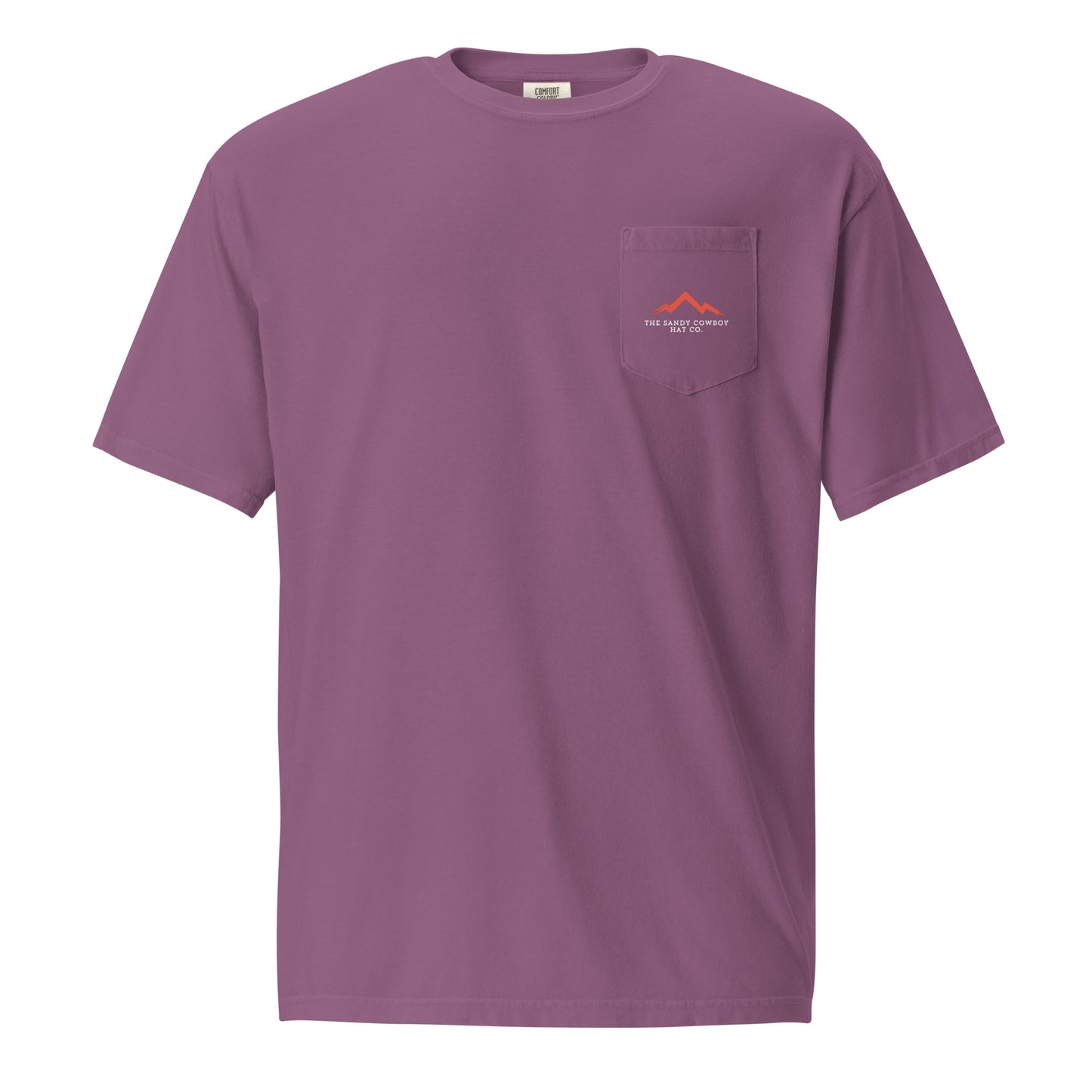 The Designated Drinker Tee | Red Ridge Series | Pocket T-Shirt - The Sandy Cowboy Hat Co.